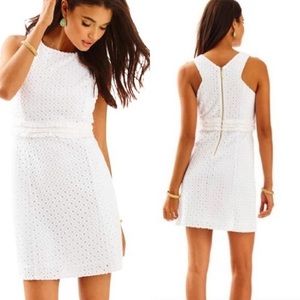 Lilly Pulitzer White Arden Shift Dress